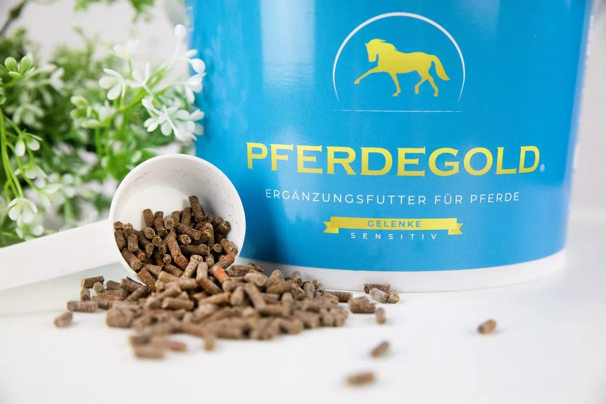 Gelenke Muschelfrei 1,5kg - Gelenk-Pellets ohne Muscheln | Mit Astaxanthin, Hyaluron, Kollagen & Spirulina - Natürlich & dopingfrei - Made in Germany