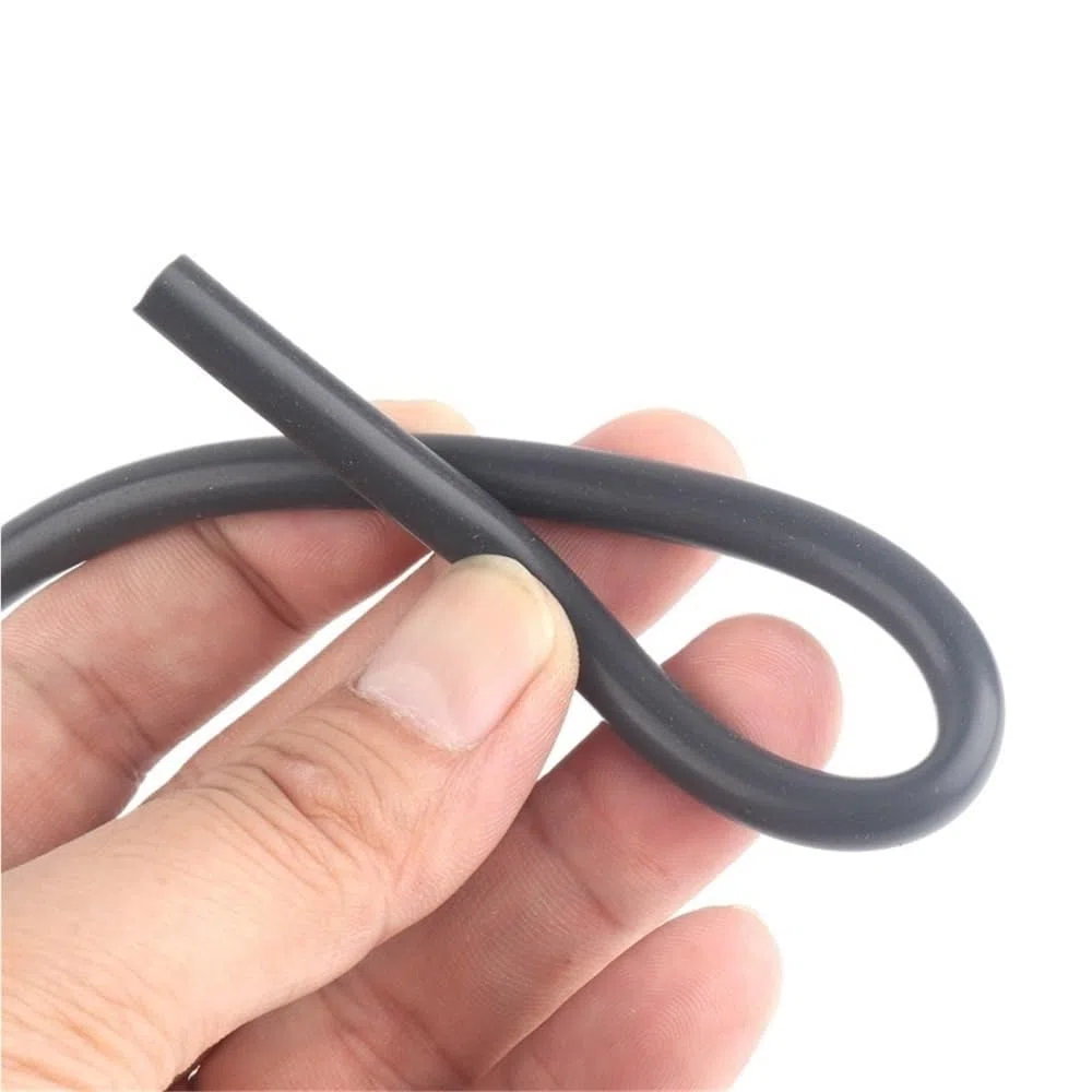 4204-2 5 Meter flexibler weicher Gummischlauch for Aquarium-Luftpumpen, schwarzer Silikonschlauch, druckfester, ölbeständiger Schlauch, 1 Stück(14MM*9MM)