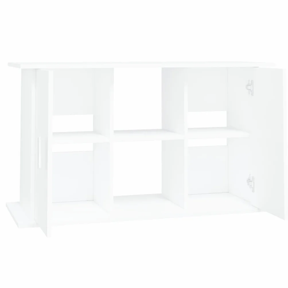 ZEYUAN Aquariumständer Weiß 101x41x58 cm Holzwerkstoff, Aquarium Unterschrank, Aquarium Schrank, Aquariumschrank, Aquarium Tisch, Aquarium Stands 833607