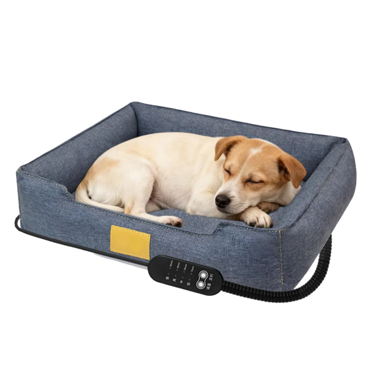 Heizdecke für Katzen Elektrische Wärmequelle Mit Timer | Beheizte Hundematte Katzenbett Für Innen Für Welpen Kleine Und Mittlere Hunde Kaltes Wetter Innenbereich Zuhause Wohnzimmer