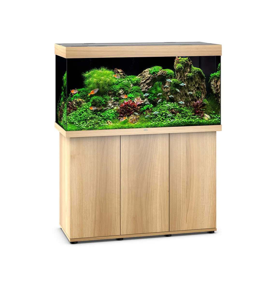 JUWEL Aquarium Rio 350 Kombination Helles Holz Premium-Bundle