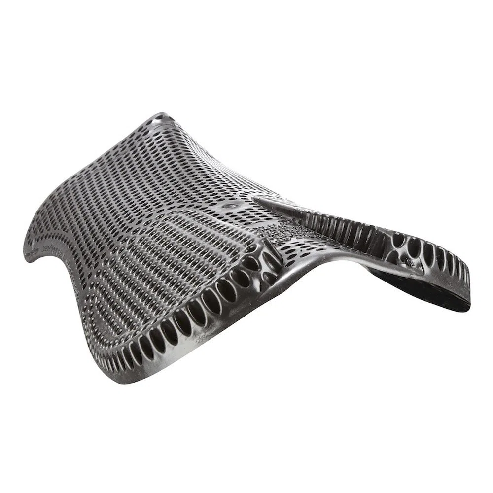 Acavallo Gel-Pad hinten erhöht schwarz