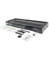 REPTI ZOO Glas-Terrarium ca.152x61x61cm, verschickbar! RK0232-S/RK0232-B (2 Pakete) - ohne Zubehör Versand/Abholung NUR ABHOLUNG