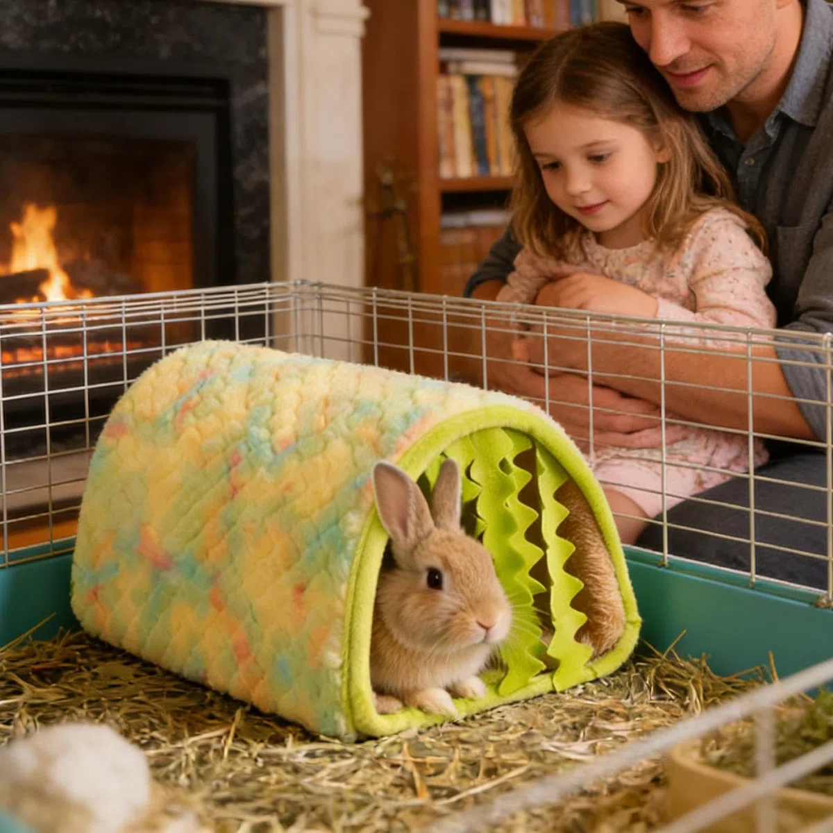 Kleintierschlafplatz Weiches Kuschelnest für Kleintiere | Plüschnest Für Haustiere Und Kleintiere Für Meerschweinchen Frettchen Maus Hamster Igel Chinchilla