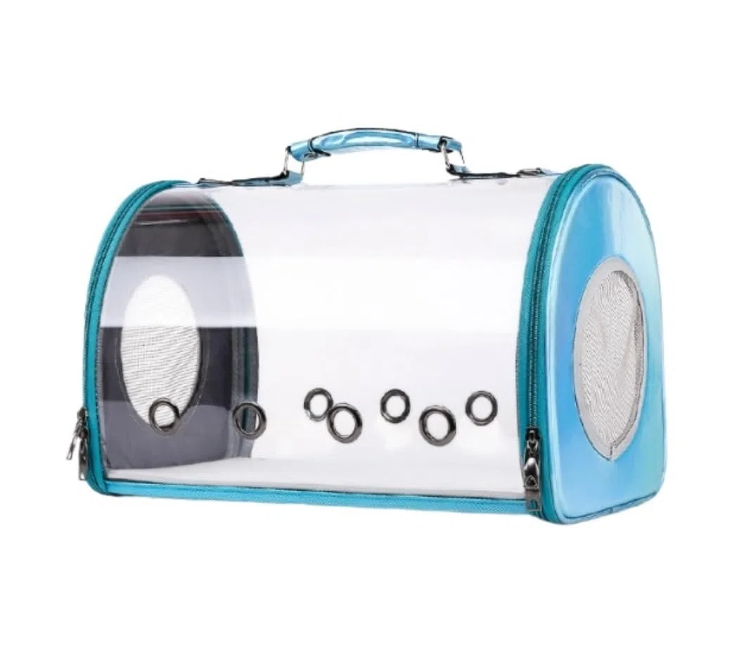 Transportbox Hund Transparente Geldbörsen, Koffer, Rucksack Für Reisen, Haustier-Transporttasche, Haustier-Transporttasche Für Katzen, Transparenter Rucksack Katzentasche Transporttasche Katze(D,35*26
